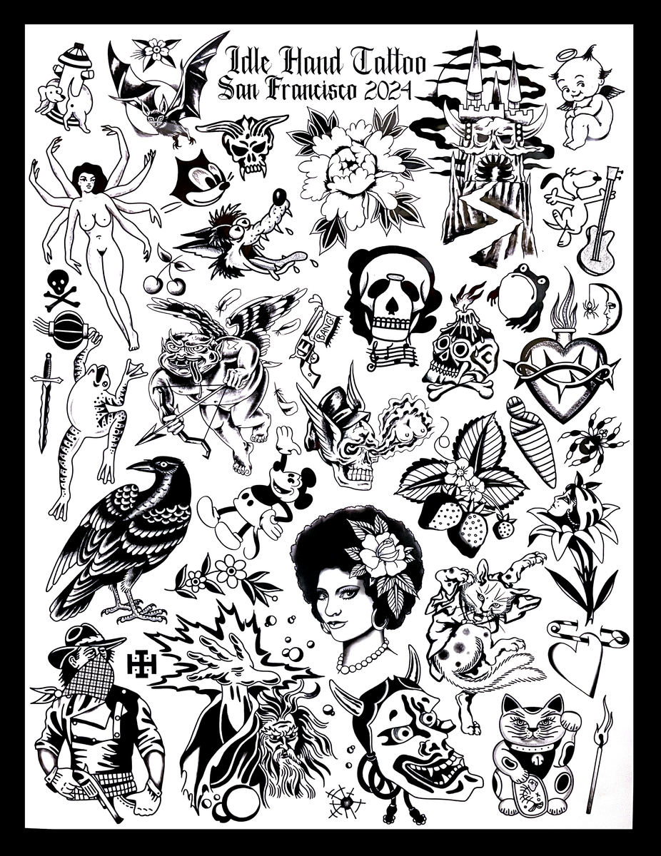 2024 GWYG Poster – Idle Hand Tattoo