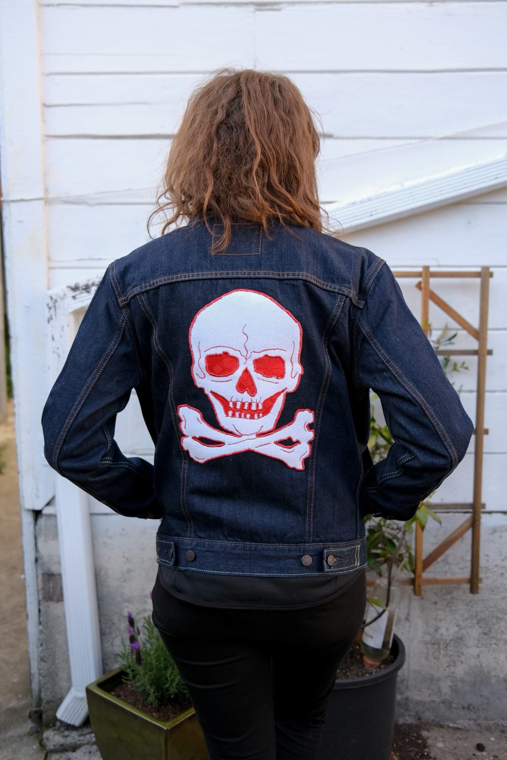 Levi’s Trucker Jacket with Embroidery by Holly
