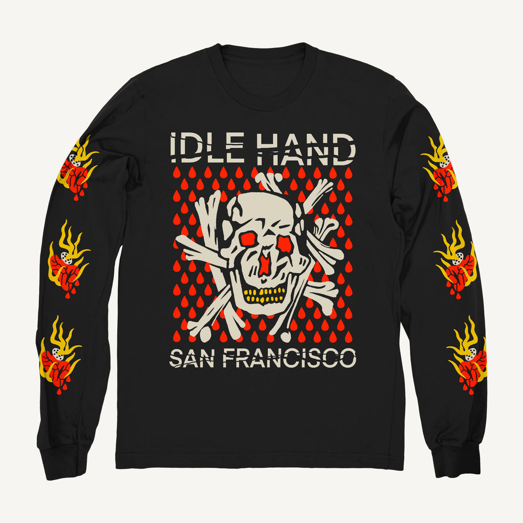 PRESALE Skull And Bones Long Sleeve T-Shirt