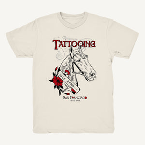 PRESALE Idle Hand Tattooing Horse Tee